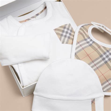 burberry baby gift set|burberry newborn baby set.